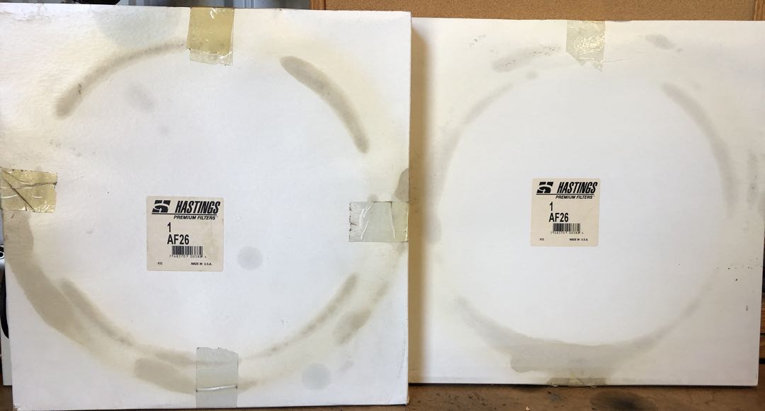 2 NOS J-2 Dry Air Filters - 1