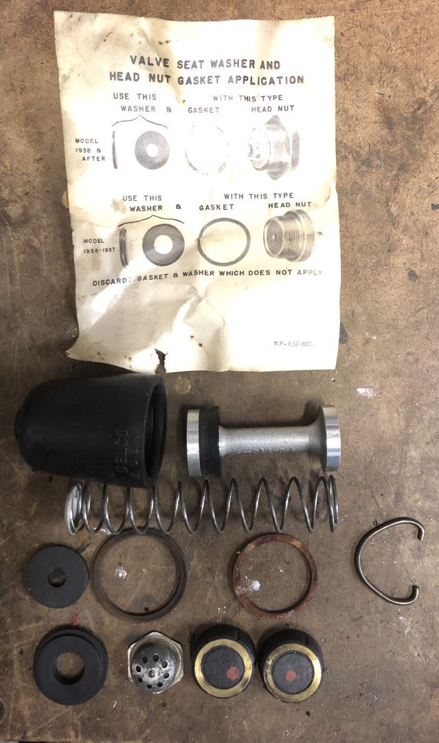 NOS Moraine Manual Brakes MC Kit